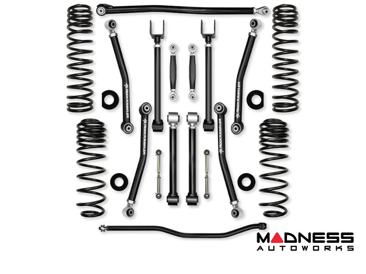 Jeep Wrangler JL Lift Kit - Rock Krawler - 3.5in Adventure X (No Limits) - 2021+